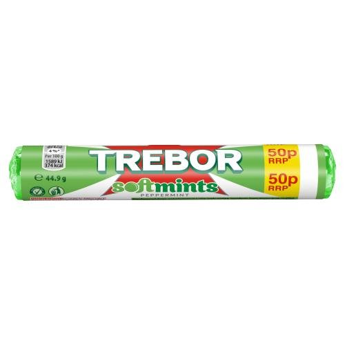 TREBOR SOFTMINT - 44G - TREBOR