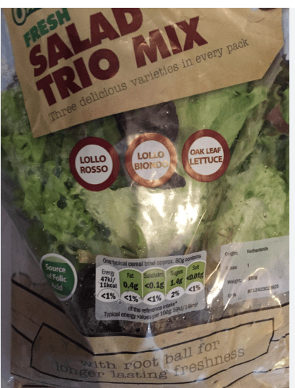 TRIO MIX FRESH SALAD 150G - TRIO MIX