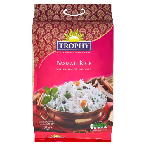 TROPHY BASMATI RICE - 10KG - TROPHY