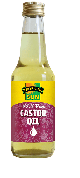 TROPICAL SUN 100% PURE CASTOR OIL - 250ML - TROPICAL SUN