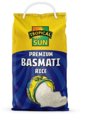 TROPICAL SUN BASMATI RICE - 10KG - TROPICAL SUN