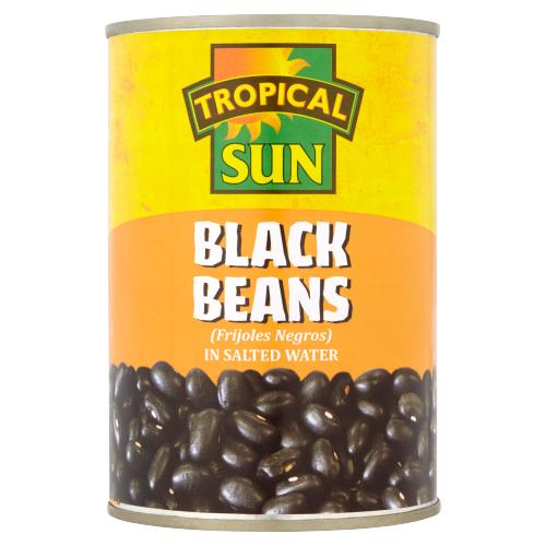 TROPICAL SUN BLACK BEANS - 400G - TROPICAL SUN