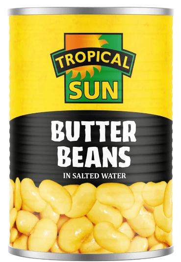 TROPICAL SUN BUTTER BEANS - 400G - TROPICAL SUN