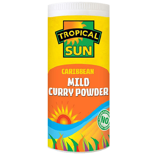 TROPICAL SUN CARIBBEAN CURRY MILD - 100G - TROPICAL SUN