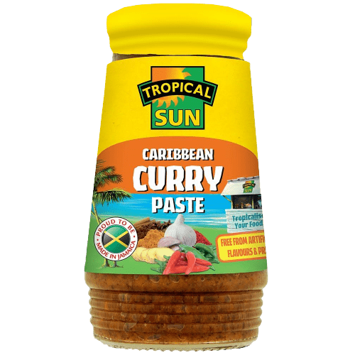 TROPICAL SUN CARIBBEAN CURRY PASTE - 340G - TROPICAL SUN