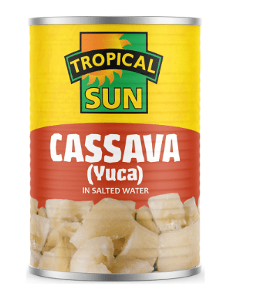 TROPICAL SUN CASSAVA IN BRINE - 397G - TROPICAL SUN