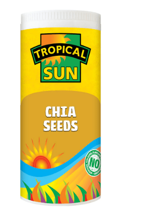 TROPICAL SUN CHIA SEEDS - 100G - TROPICAL SUN