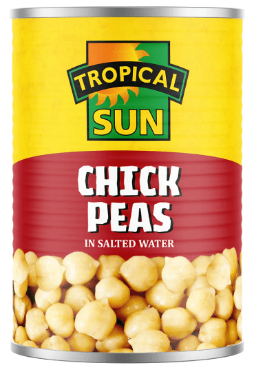 TROPICAL SUN CHICK PEAS CANS - 400G - TROPICAL SUN