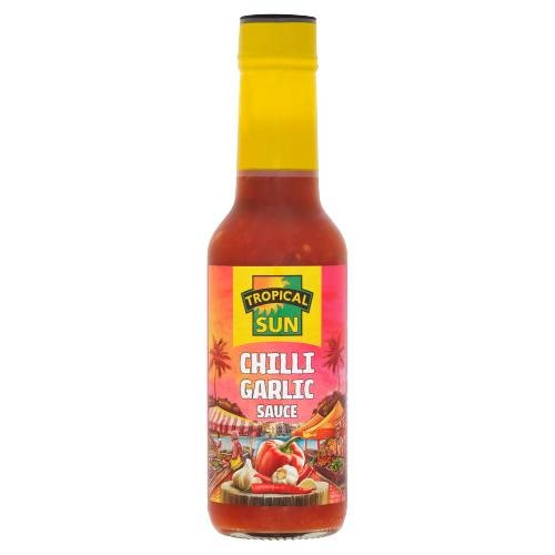 TROPICAL SUN CHILLI GARLIC SAUCE 150ML - TROPICAL SUN