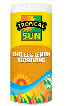 TROPICAL SUN CHILLI & LEMON SEASONING - 100G - TROPICAL SUN