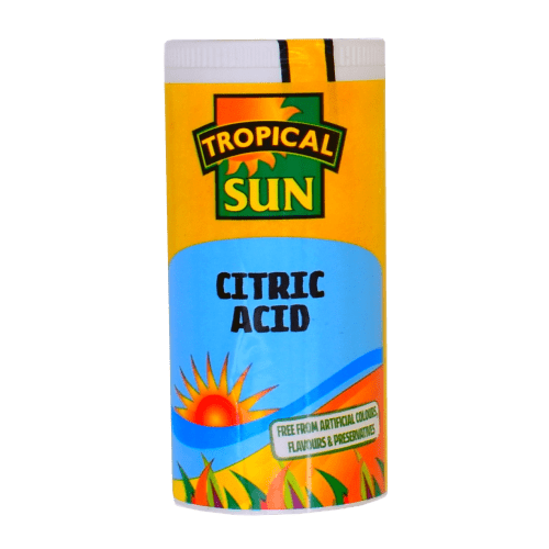 TROPICAL SUN CITRIC ACID - 150G - TROPICAL SUN