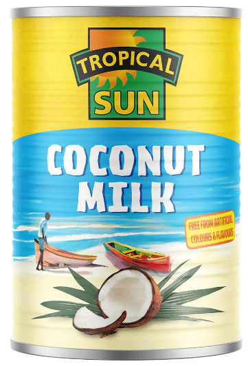 TROPICAL SUN COCONUT MILK - 400ML - TROPICAL SUN