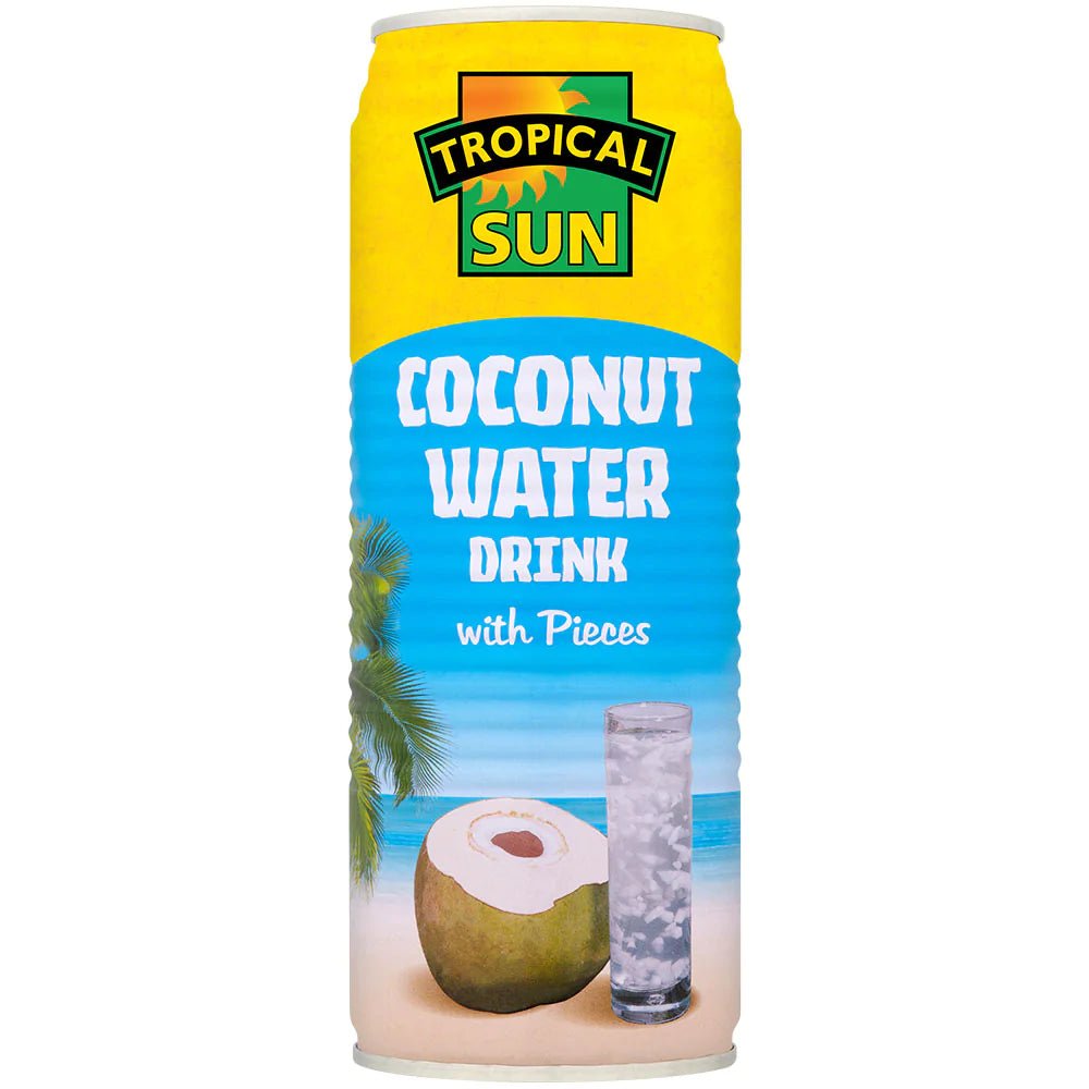 TROPICAL SUN COCONUT WATER DRINK WITH PIECES - 520ML - TROPICAL SUN