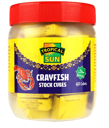 TROPICAL SUN CRAYFISH CUBES JARS - 400G - TROPICAL SUN