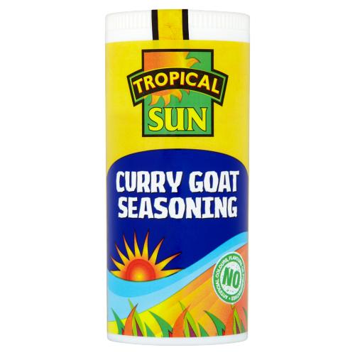 TROPICAL SUN CURRY GOAT SEASONING - 100G - TROPICAL SUN