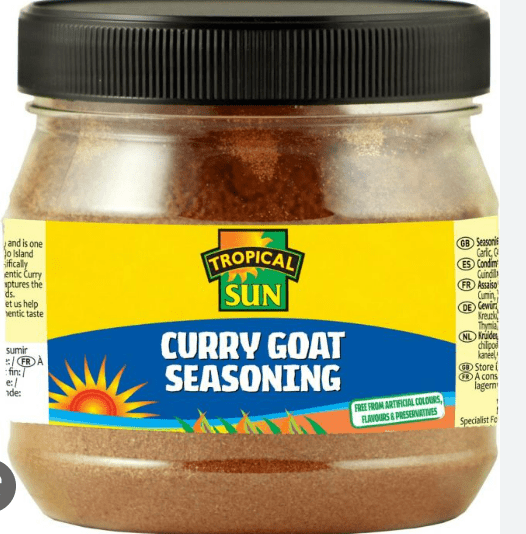 TROPICAL SUN CURRY GOAT SEASONING - 500G - TROPICAL SUN