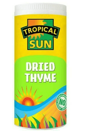 TROPICAL SUN DRIED THYME - 250G - TROPICAL SUN