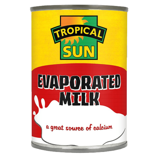 TROPICAL SUN EVAPORATED MILK - 381ML - TROPICAL SUN