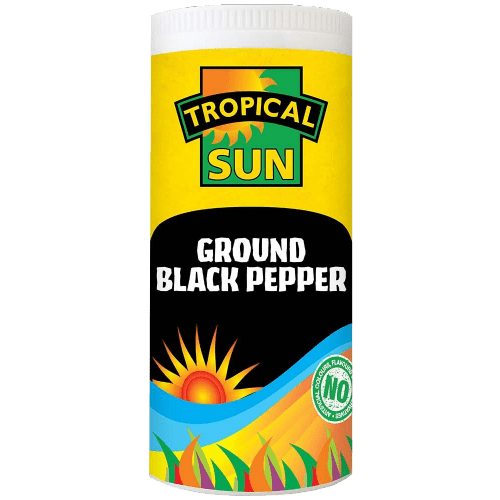 TROPICAL SUN GROUND BLACK PEPPER - 100G - TROPICAL SUN