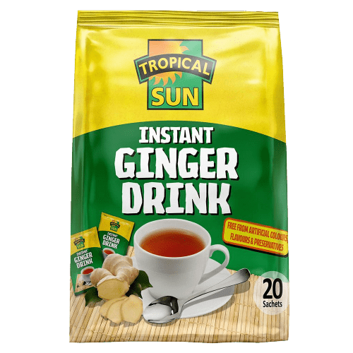 TROPICAL SUN INSTANT GINGER DRINK - 18G - TROPICAL SUN