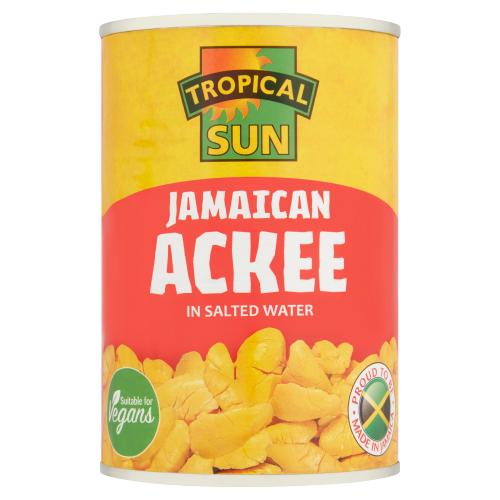 TROPICAL SUN JAMAICAN ACKEE IN SALTED WATER - 280G - TROPICAL SUN