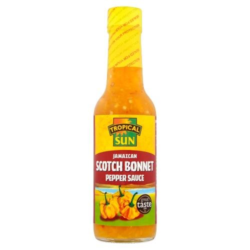 TROPICAL SUN JAMAICAN SCOTCH BONNET PEPPER SAUCE - 142ML - TROPICAL SUN