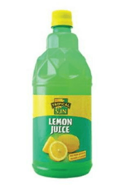 TROPICAL SUN LEMON JUICE - 1L - TROPICAL SUN