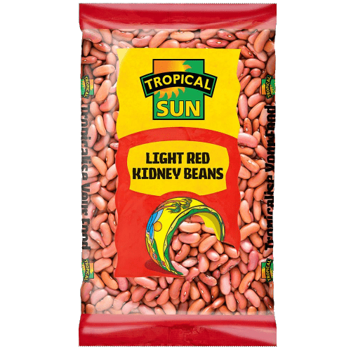 TROPICAL SUN LIGHT RED KIDNEY BEANS - 1.5KG - TROPICAL SUN