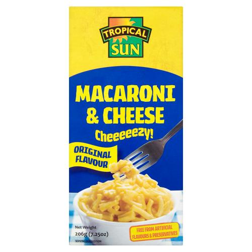 TROPICAL SUN MACARONI CHEESE - 206G - TROPICAL SUN