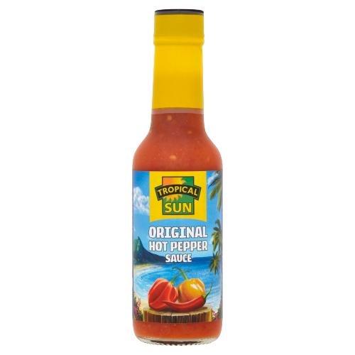 TROPICAL SUN ORIGINAL HOT PEPPER SAUCE - 150ML - TROPICAL SUN