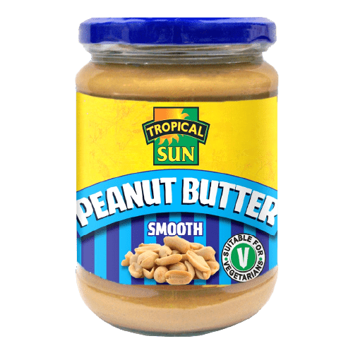 TROPICAL SUN PEANUT BUTTER SMOOTH - 340G - TROPICAL SUN