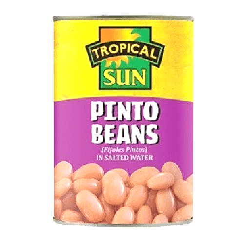 TROPICAL SUN PINTO BEANS CANS - 400G - TROPICAL SUN