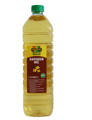 TROPICAL SUN RAPSEED OIL - 1L - TROPICAL SUN