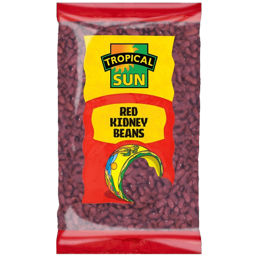 TROPICAL SUN RED KIDNEY BEANS - 500G - TROPICAL SUN