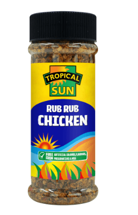 TROPICAL SUN RUB RUB CHICKEN - 100G - TROPICAL SUN