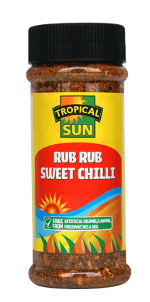 TROPICAL SUN RUB RUB SWEET CHILLI - 110G - TROPICAL SUN