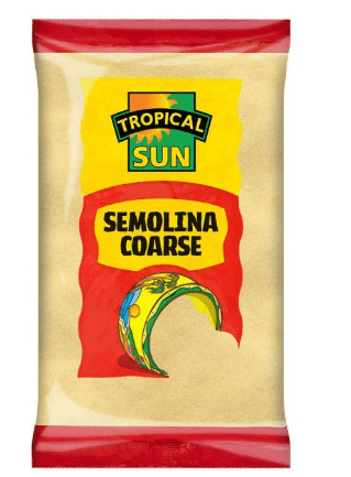 TROPICAL SUN SEMOLINA COARSE - 500G - TROPICAL SUN