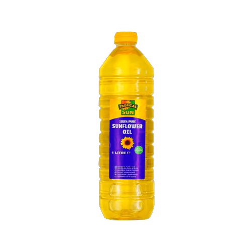 TROPICAL SUN SUNFLOWER OIL - 1L - TROPICAL SUN