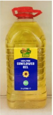 TROPICAL SUN SUNFLOWER OIL - 3L - TROPICAL SUN