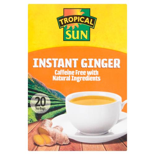 TROPICAL SUN TEA INSTANT GINGER - 140G - TROPICAL SUN