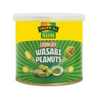 TROPICAL SUN WASABI PEANUTS - 140G - TROPICAL SUN