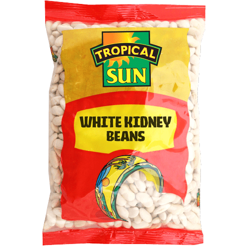 TROPICAL SUN WHITE KIDNEY BEANS - 500G - TROPICAL SUN