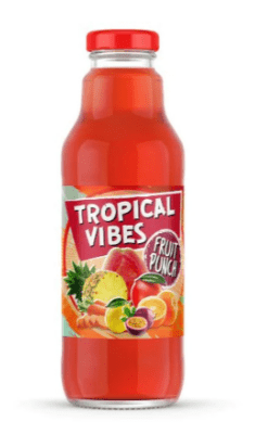 TROPICAL VIBES FRUIT PUNCH - 532ML - TROPICAL SUN