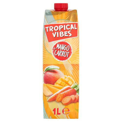 TROPICAL VIBES TETRA MANGO CARROT - 1L - TROPICAL VIBES