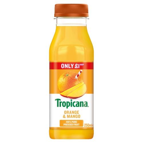 TROPICANA ORANGE & MANGO - 250ML - TROPICANA