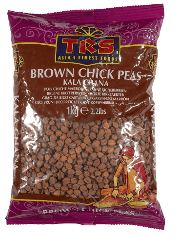 TRS BROWN CHICK PEAS (KALA CHANA) - 1KG - TRS