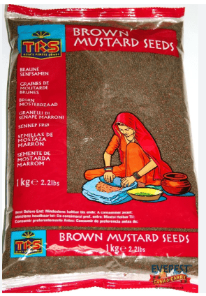 TRS BROWN MUSTARD SEEDS - 1KG - TRS