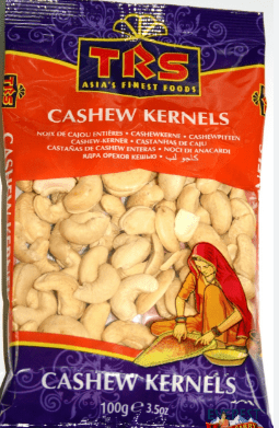 TRS CASHEW KERNELS - 100G - TRS