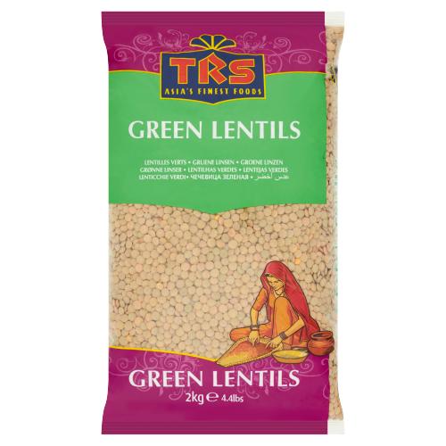 TRS GREEN LENTILS - 2KG - TRS