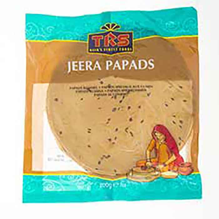 TRS JEERA PAPADS - 200G - TRS